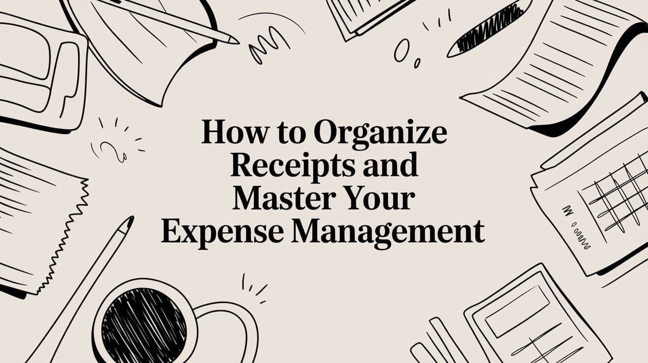 How to Organize Receipts: A Professional's Guide to Expense Management