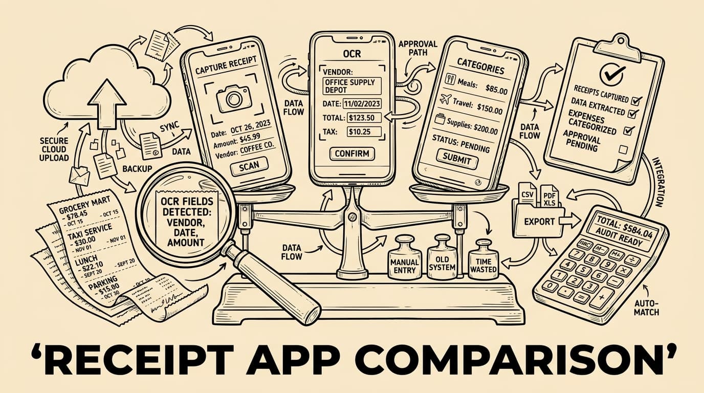Receipt-Management-Apps im Vergleich: So wählen Teams das richtige Tool