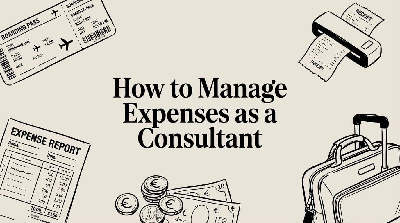 How to Manage Travel Expenses as a Consultant